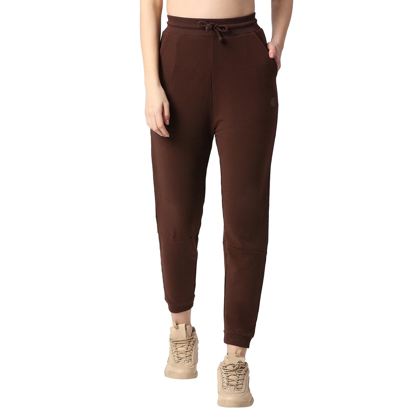Pepe Jeans WomenS Regular Track Pants (Pl211625_Truffle