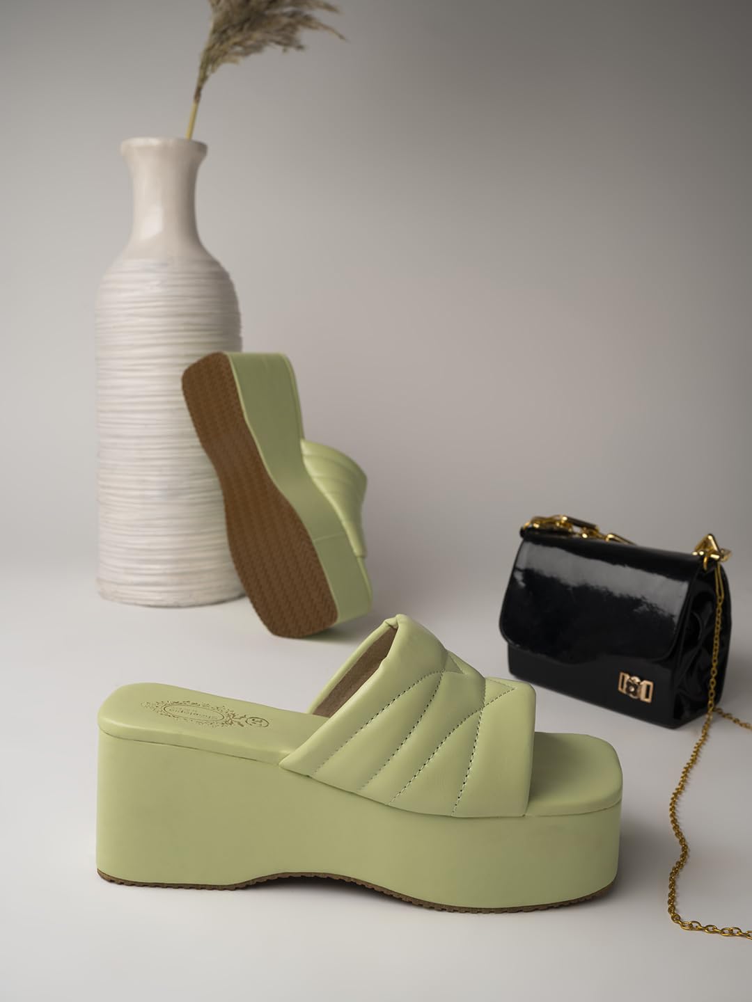Shoetopia Women & Girls Retro Style Platform Heels