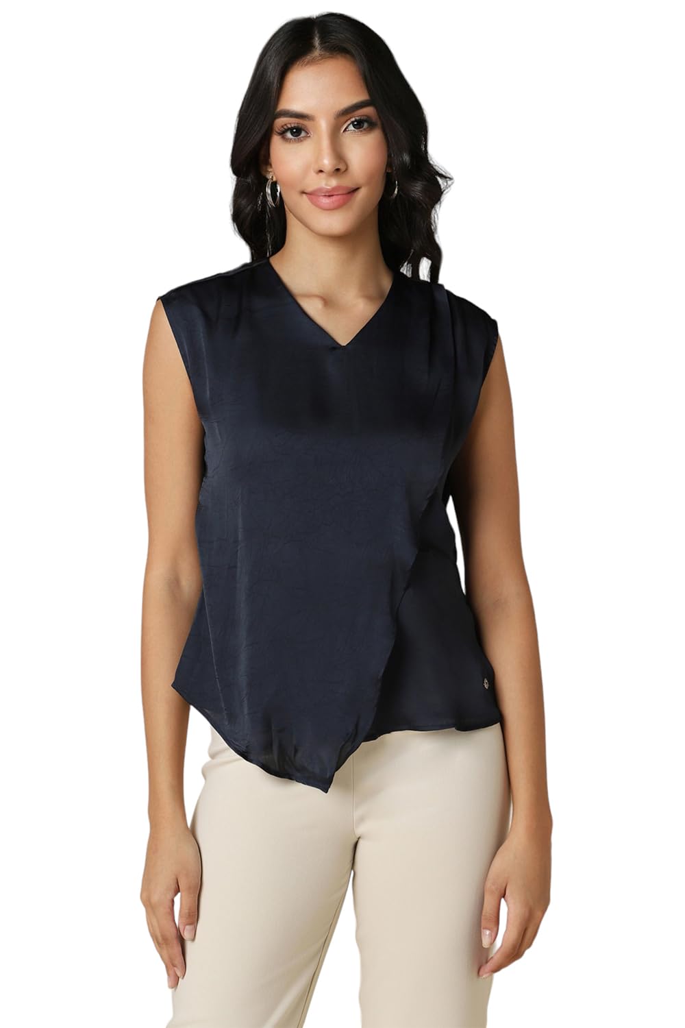 Allen Solly Women Formal Sleeveless Top