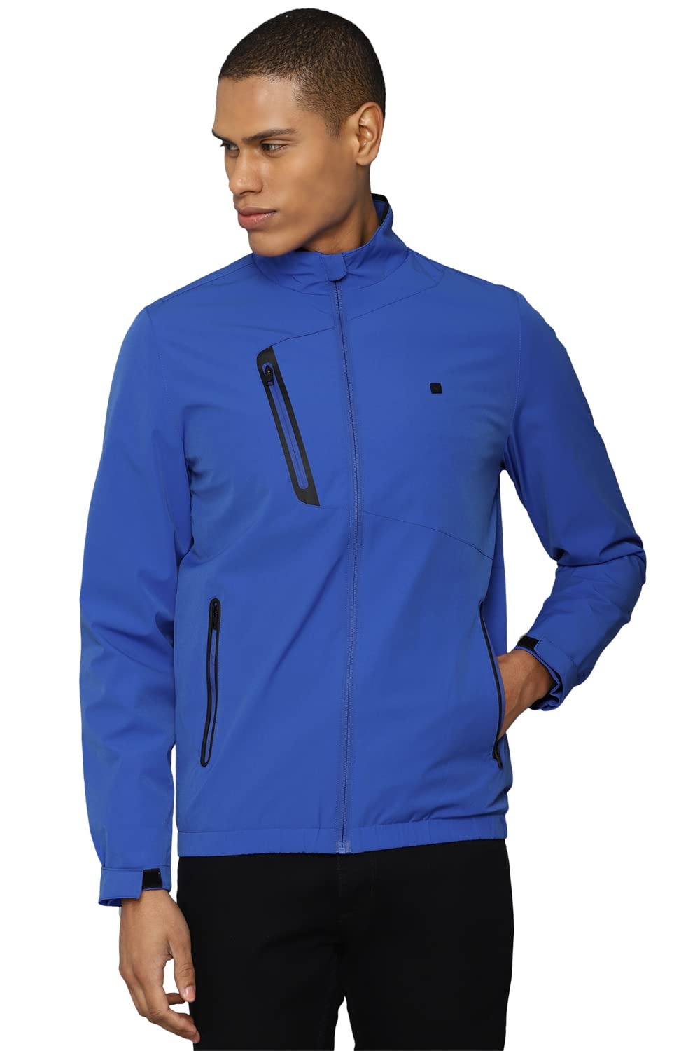 Allen Solly Men Regular Fit Solid Casual Full Sleeve Jacket