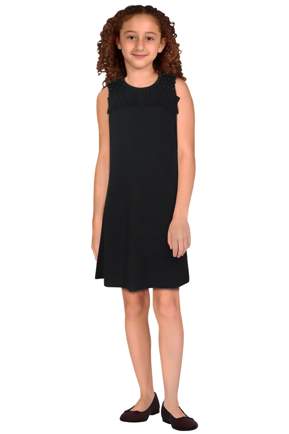 Allen Solly Girls Solid Cotton Dress