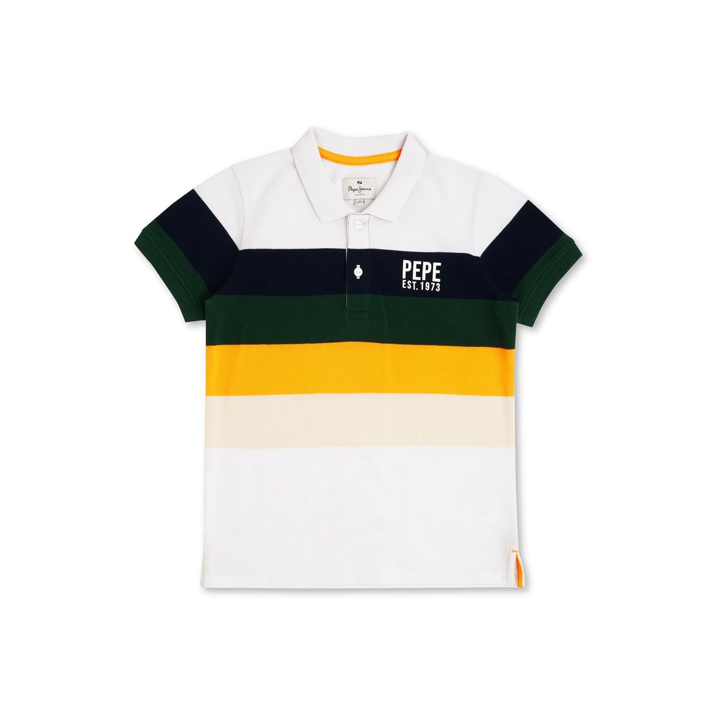 Pepe Jeans BoyS Striped Regular Fit T-Shirt (Pb540943_Navy