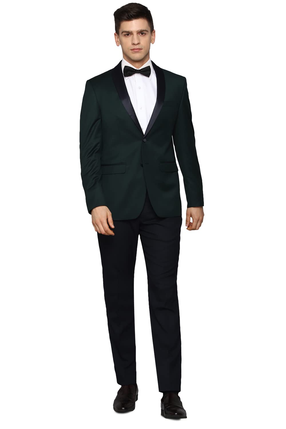 Allen Solly Men Slim Fit Solid Polyester Pants