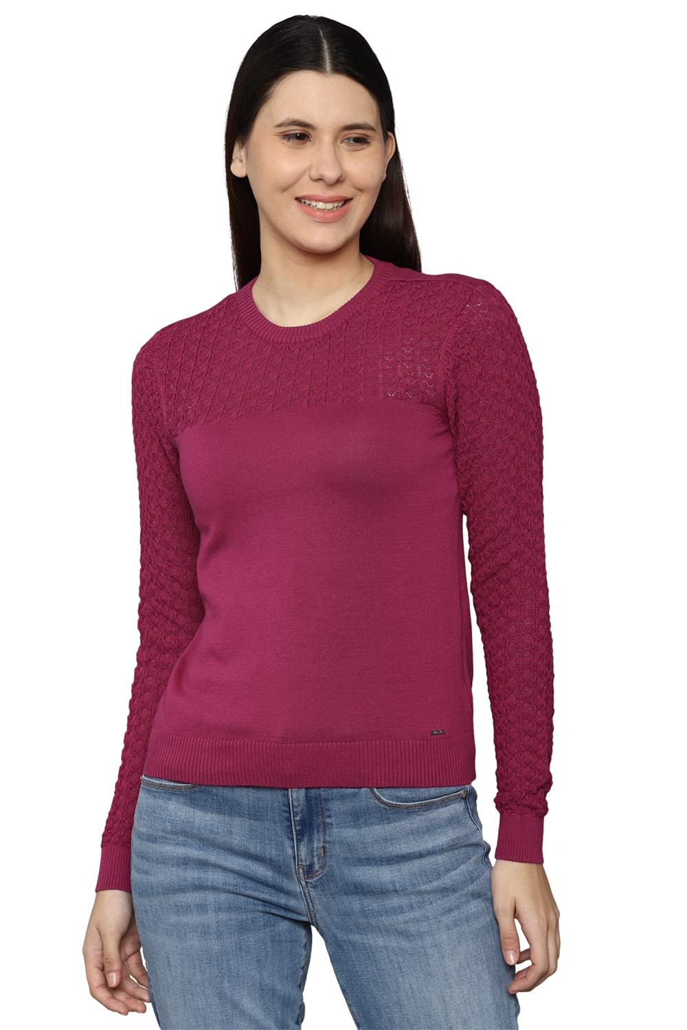 Allen Solly Women Casual Round Neck Shrug
