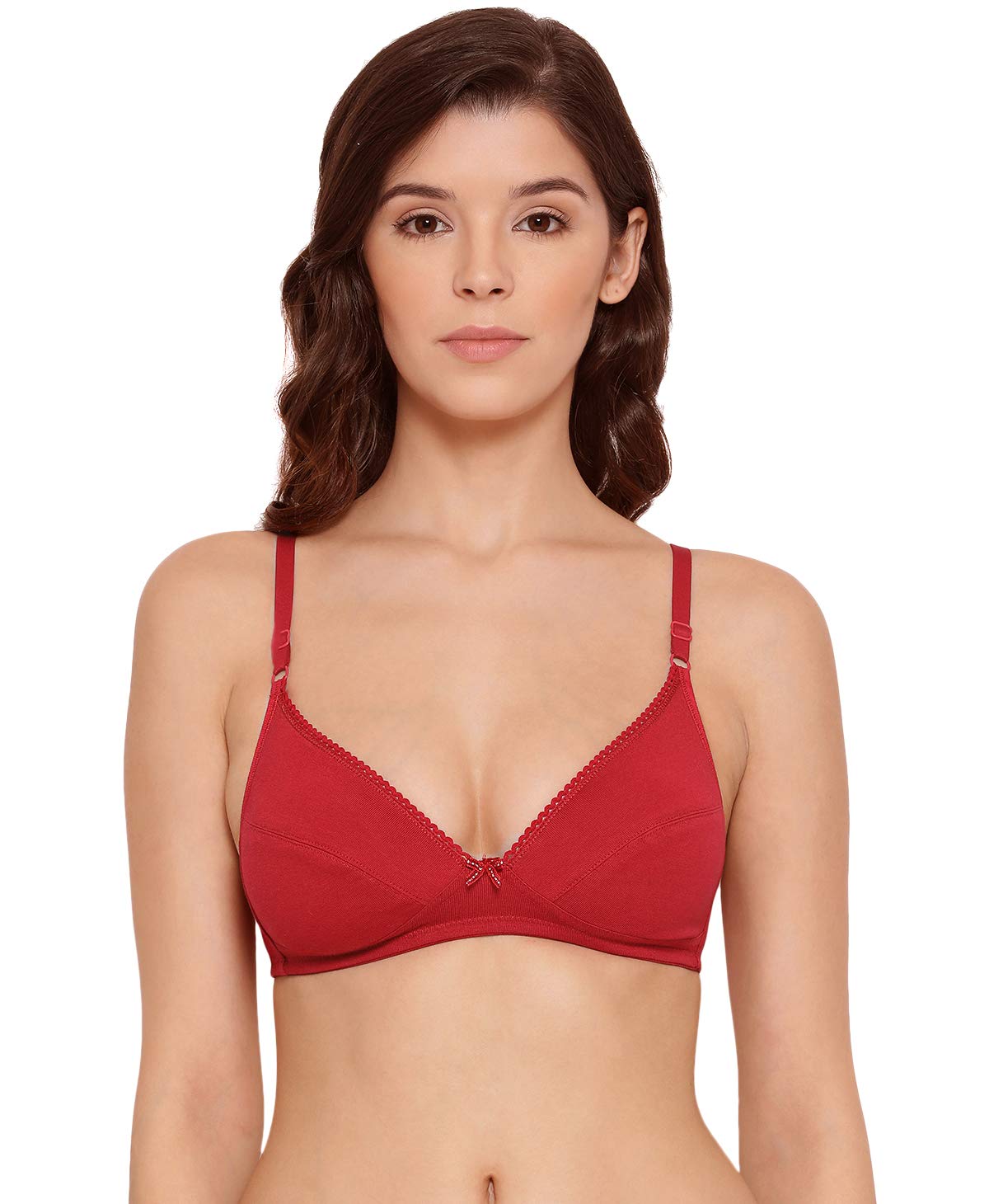 Lyra Lux 501 Plunge Underwired Everyday Bra (Redlove)