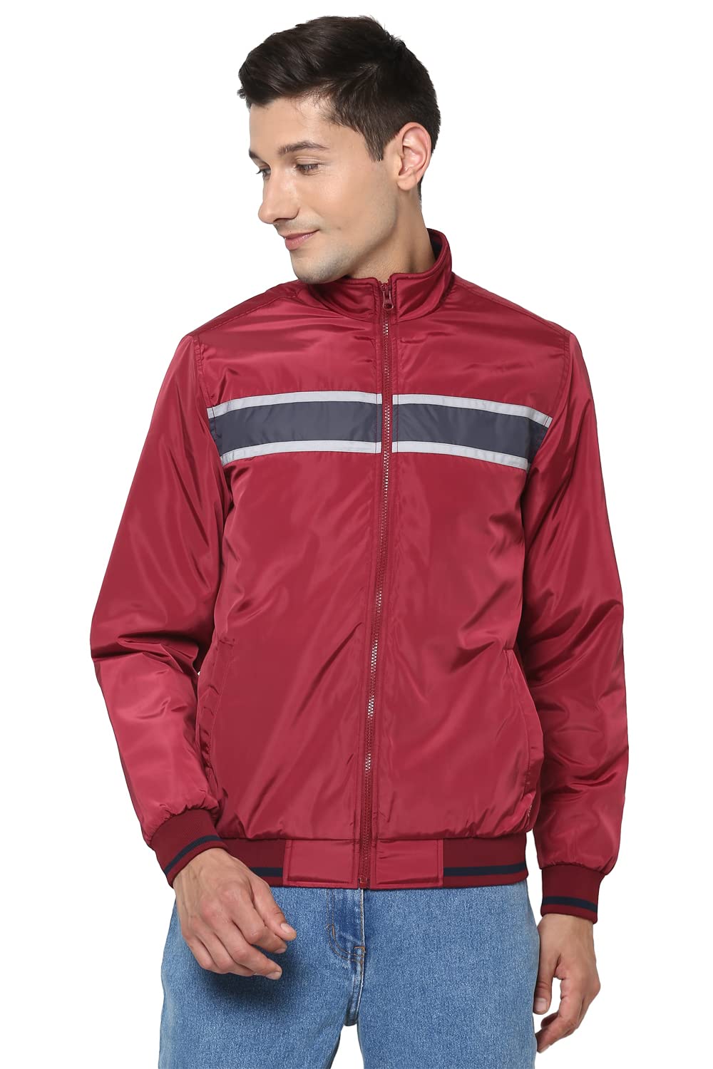 Allen Solly Striped Jacket