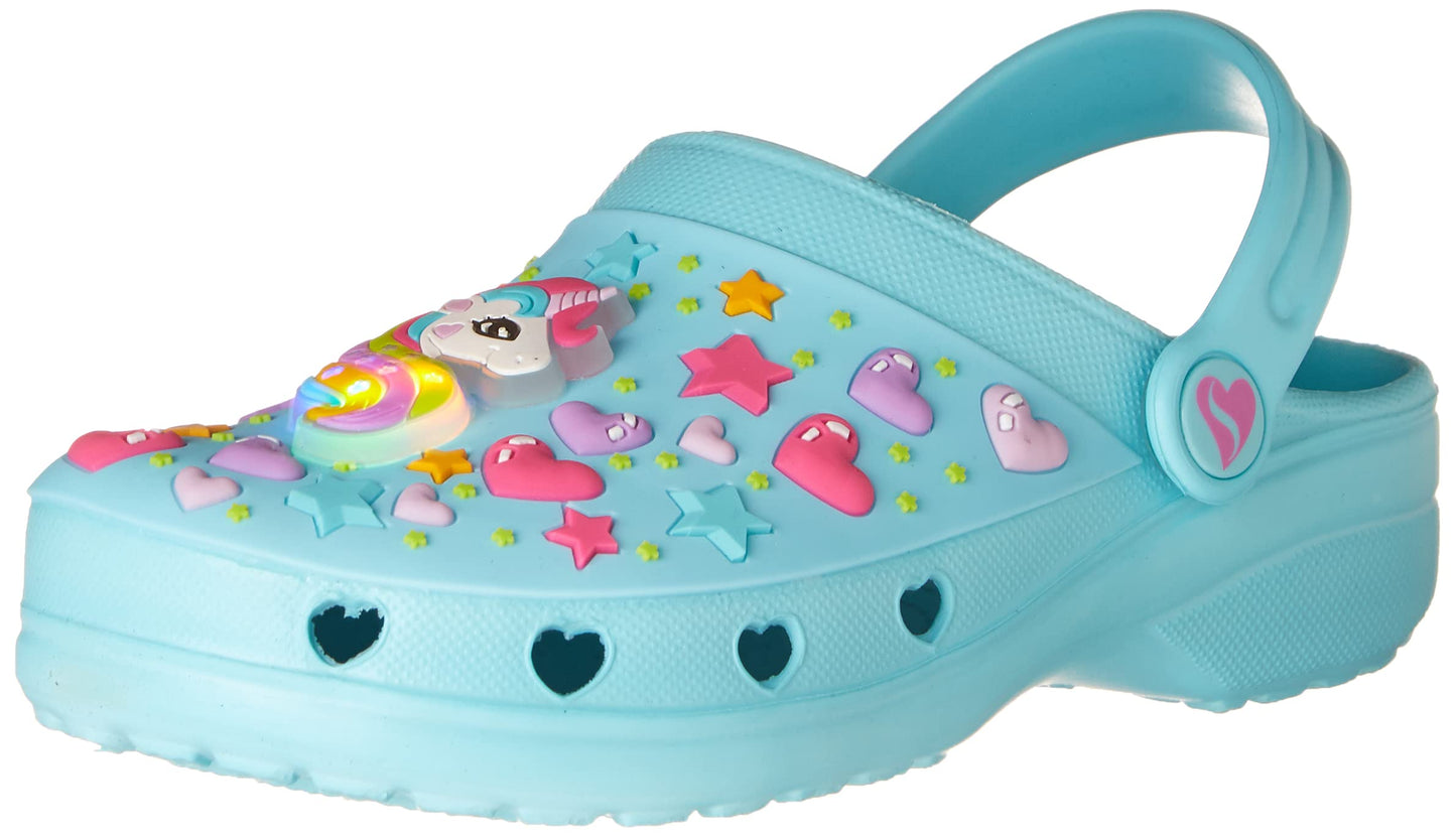Skechers Girls Heart Charmer Unicorn Delight Sandals & Floaters