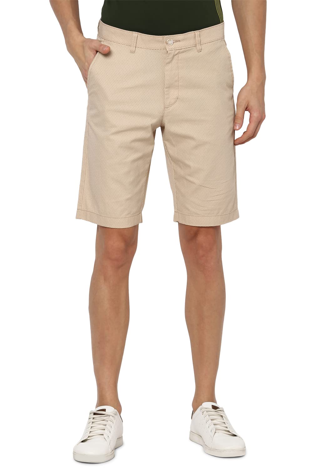 Allen Solly Men Printed Casual Cotton Shorts