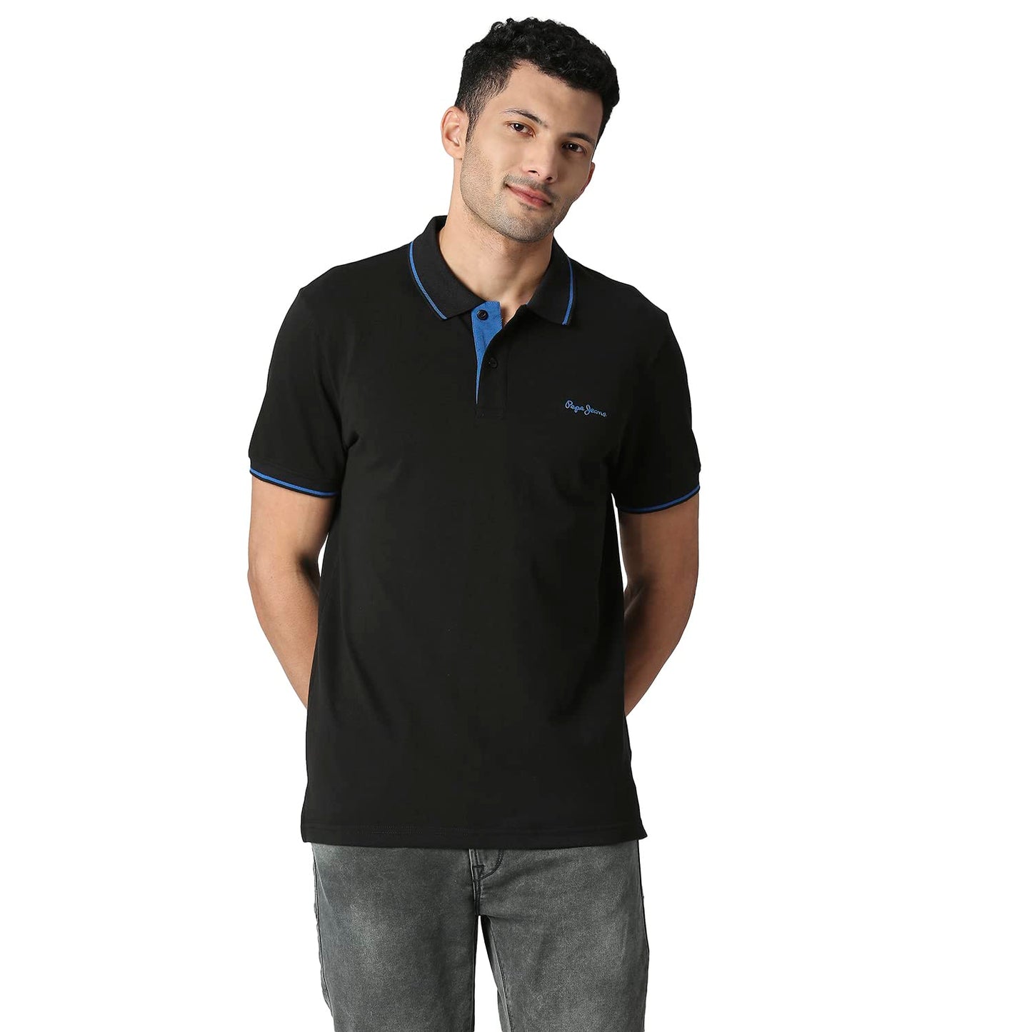 Pepe Jeans MenS Regular Fit T-Shirt (Pm542035999Xxl_Black