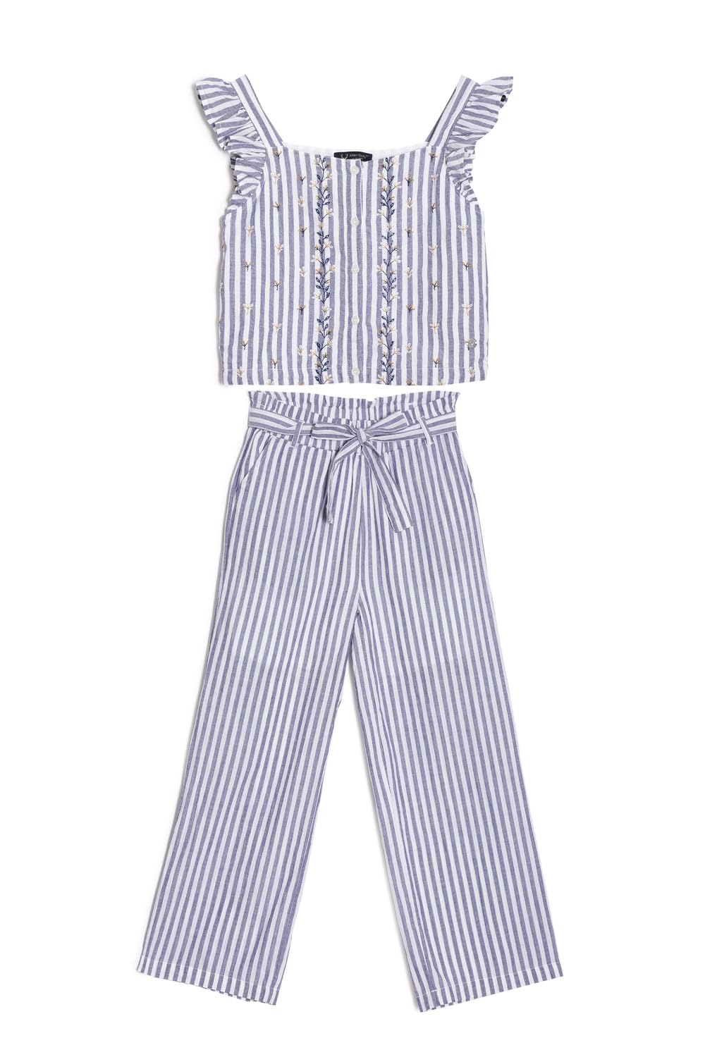 Allen Solly Girls Striped Casual Pants