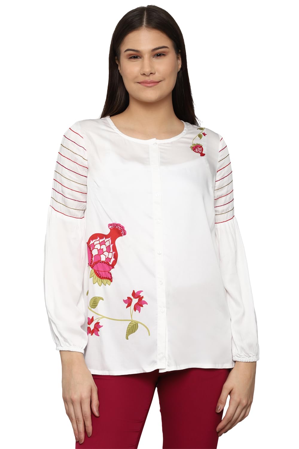 Allen Solly Women Full Sleeve Top