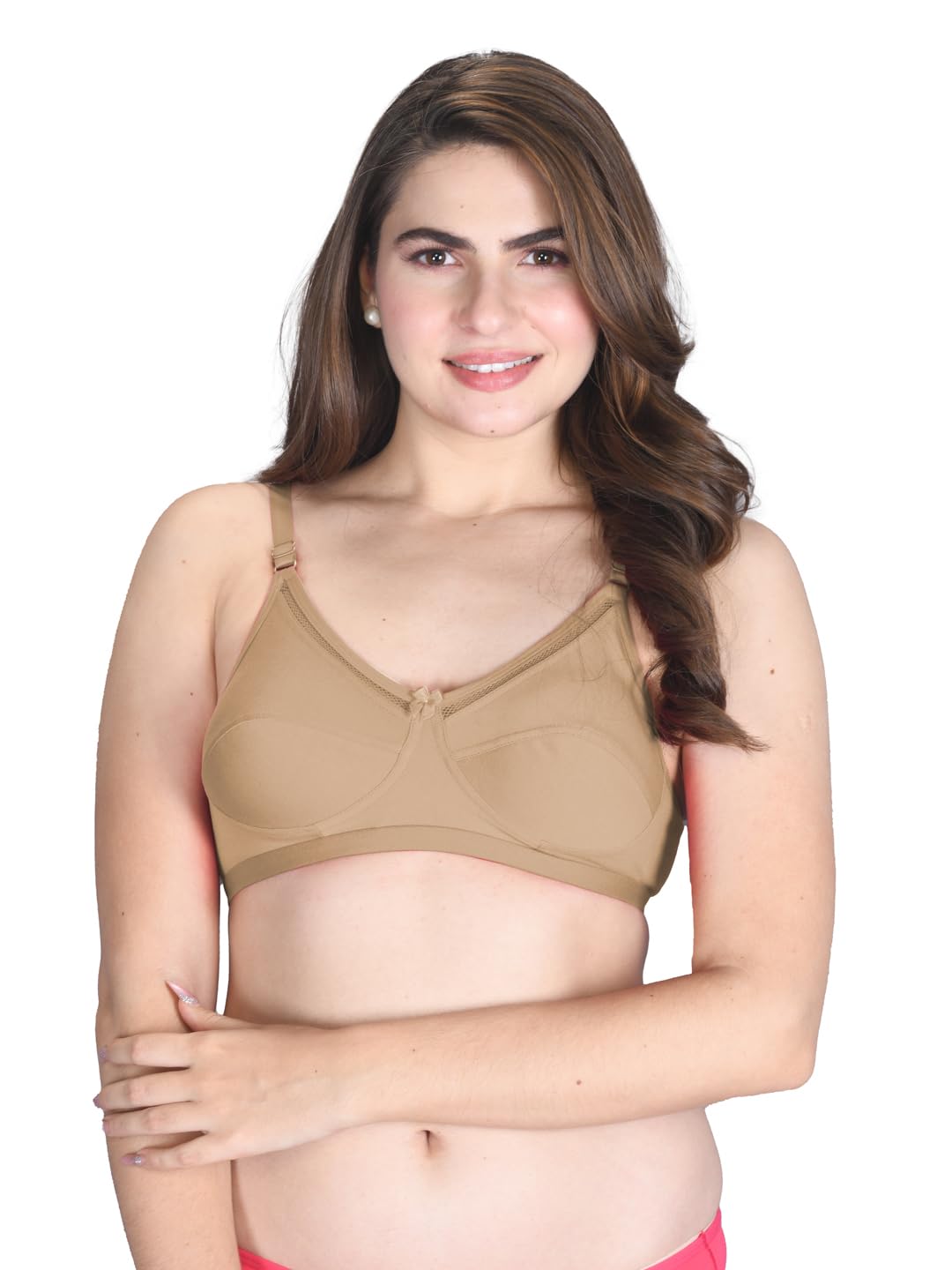 Lux Venus Full Coverage Support Mesh With Adjustable Strap Skin