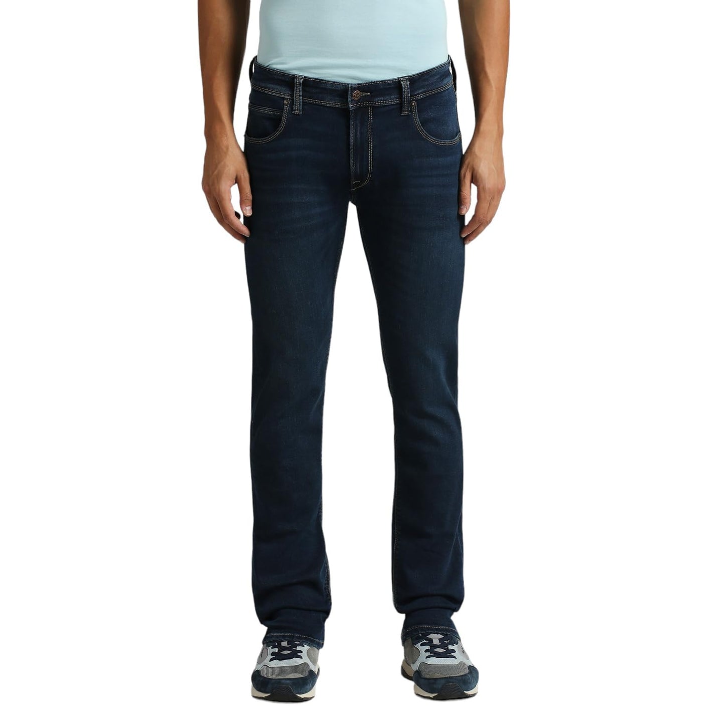 Pepe Jeans MenS Slim Jeans (Pm207784Q033_Dark Used Indigo Blue