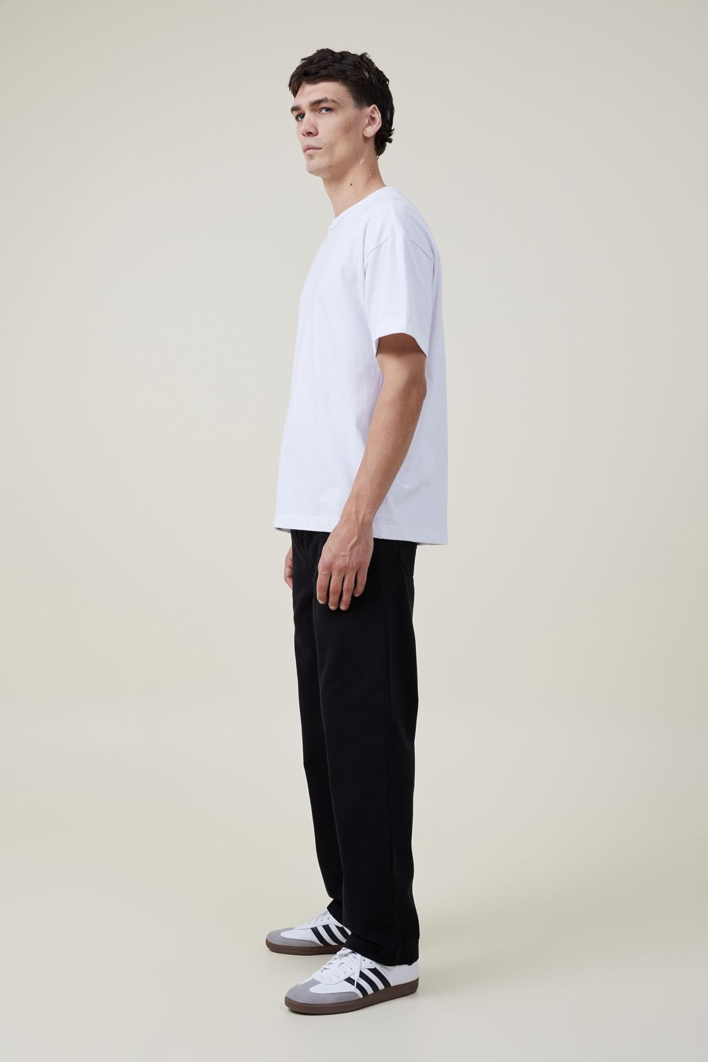 Kotty MenS Regular Mid Rise Black Jeans