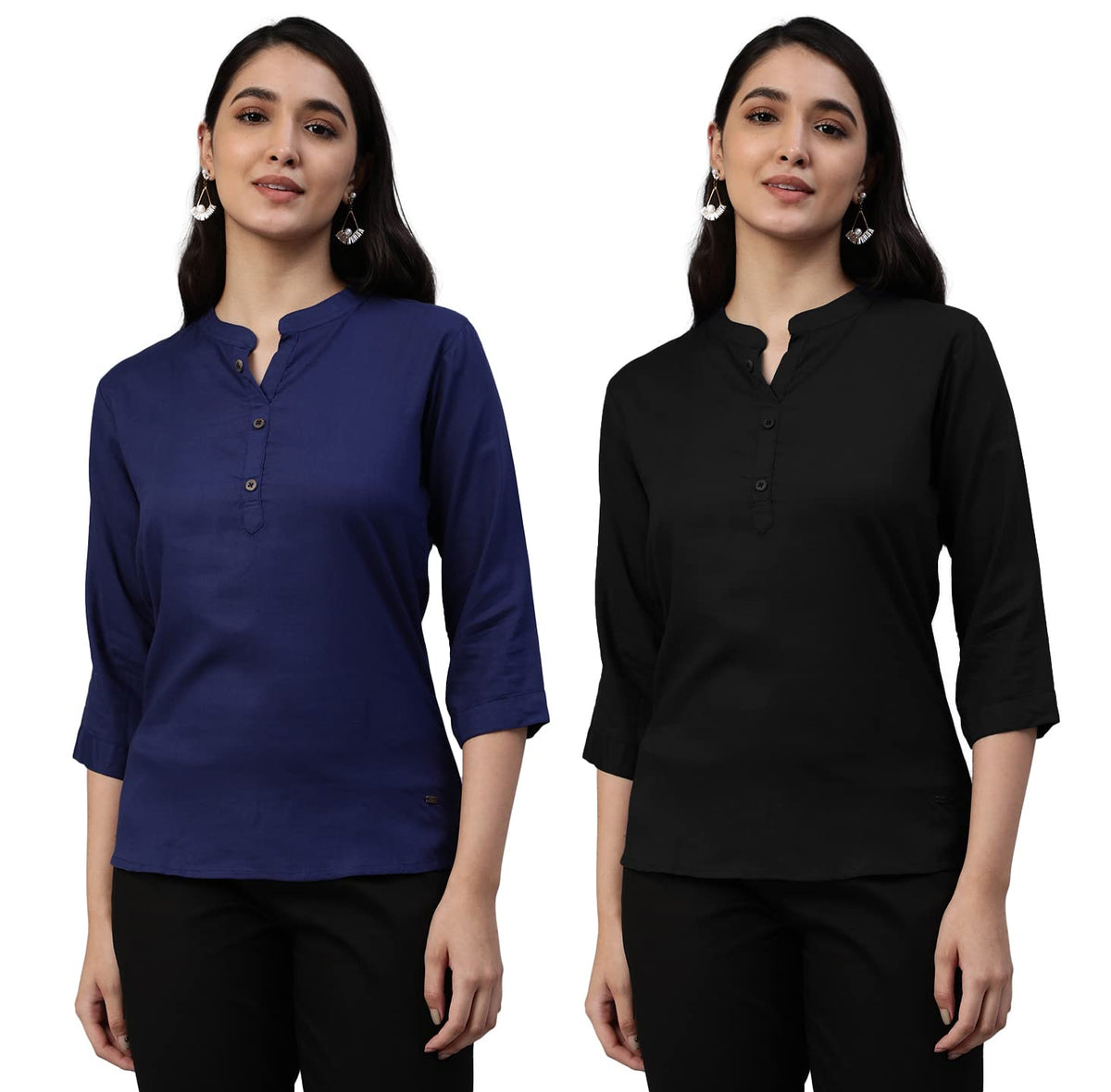Lyra 430 Pure Rayon Woven Tunic For Women