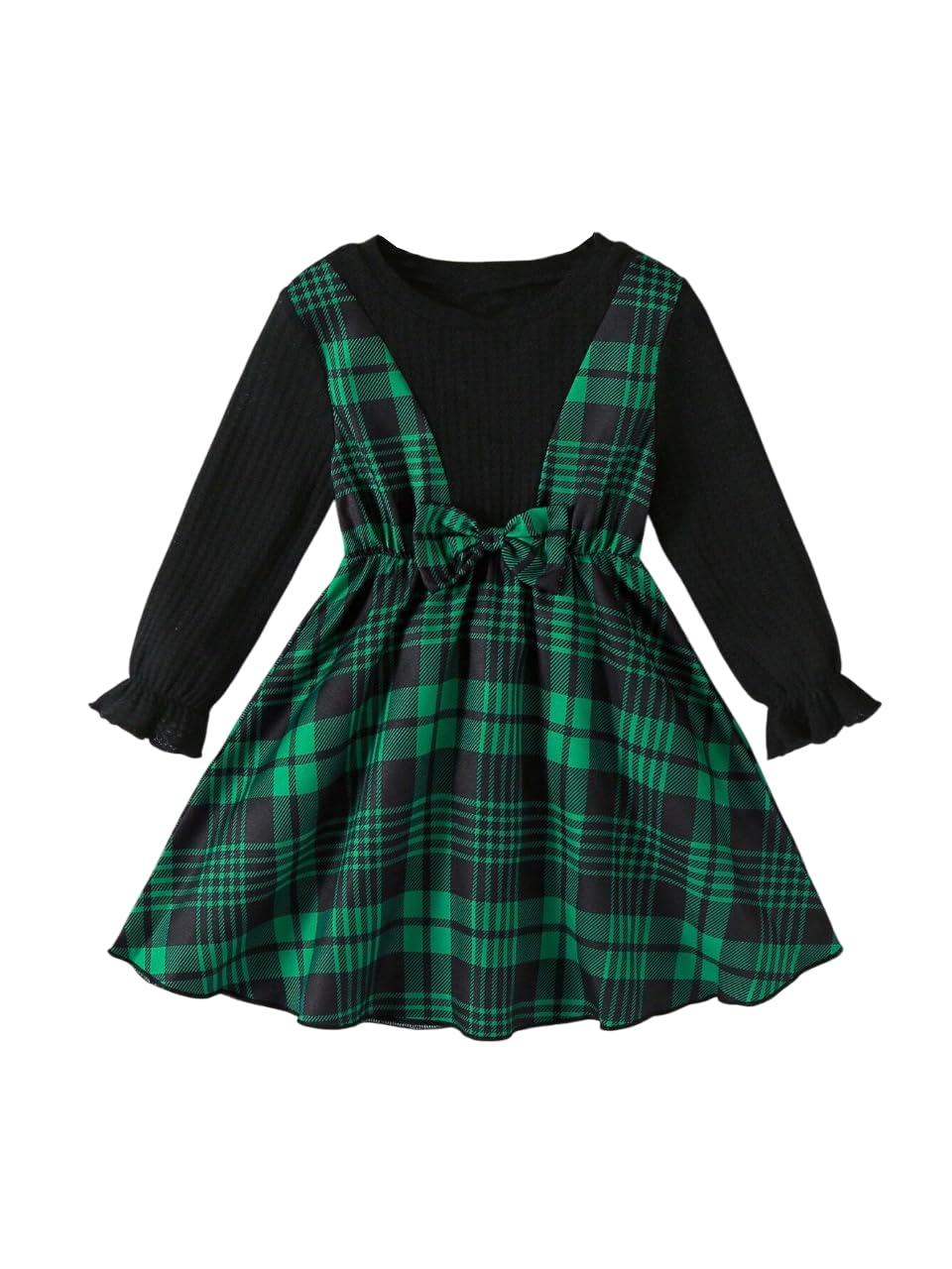 TAGAS Girl Dress || Fancy Frock ||(KD-153) Green