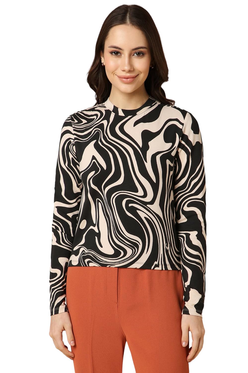 Allen Solly Women Printed Party Top