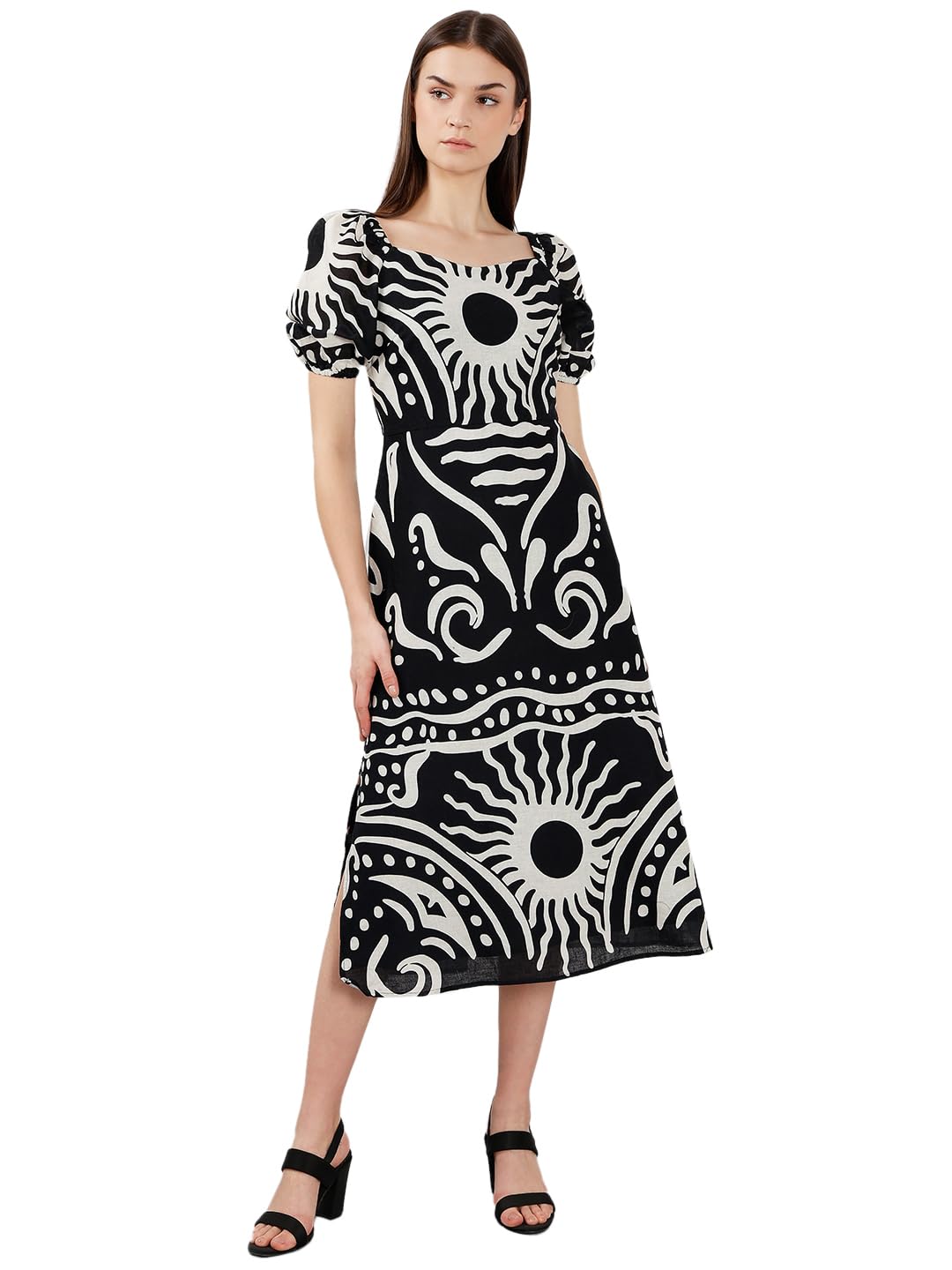 Vero Moda WomenS Fit & Flare Black Dress