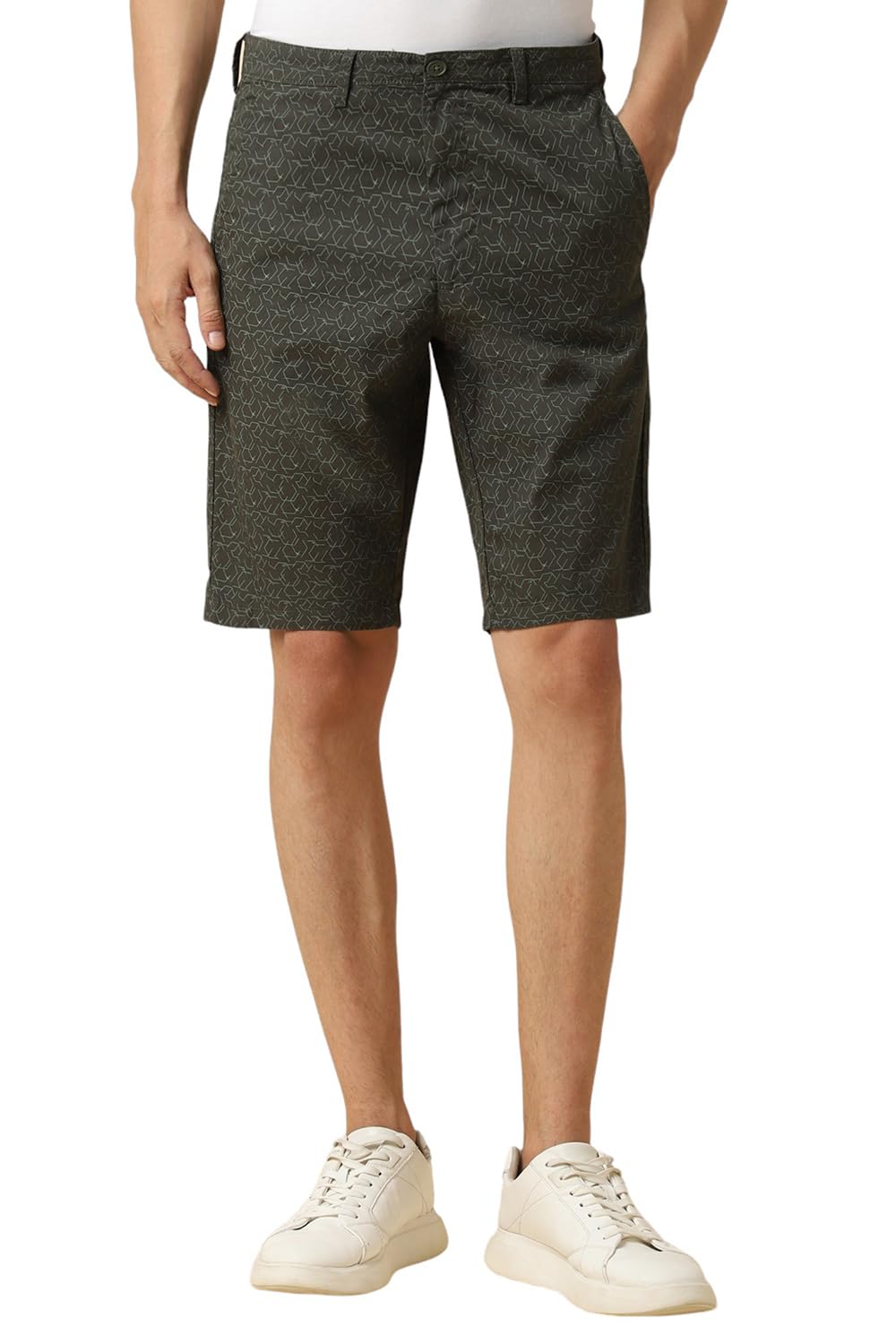 Allen Solly Men Slim Fit Printed Shorts