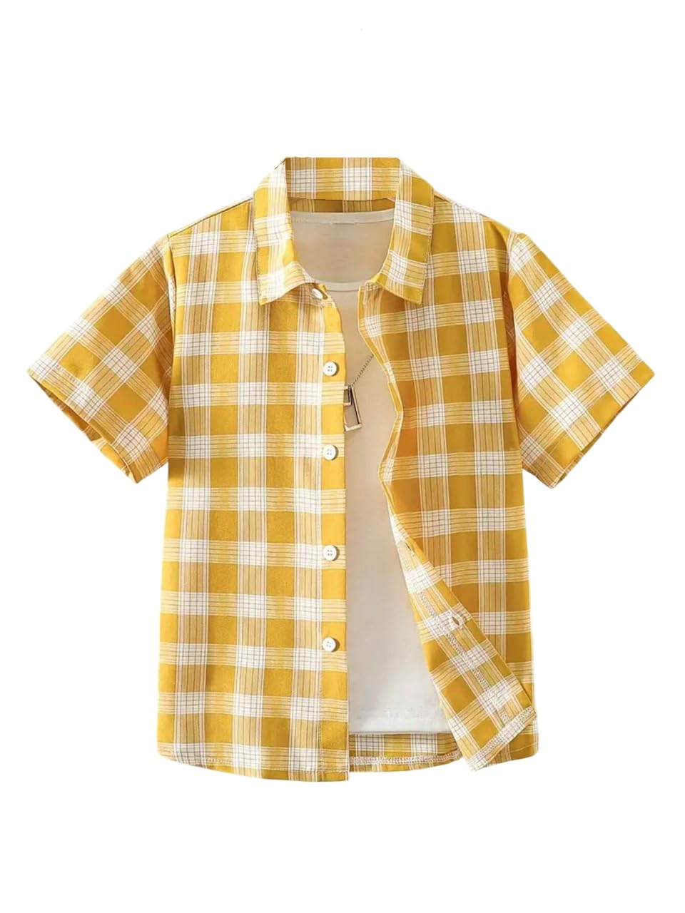 TAGAS Boys Shirt ||Fancy Shirt || Party Shirt for Boys and Kids || Summer for Kids |(BS) Yellow