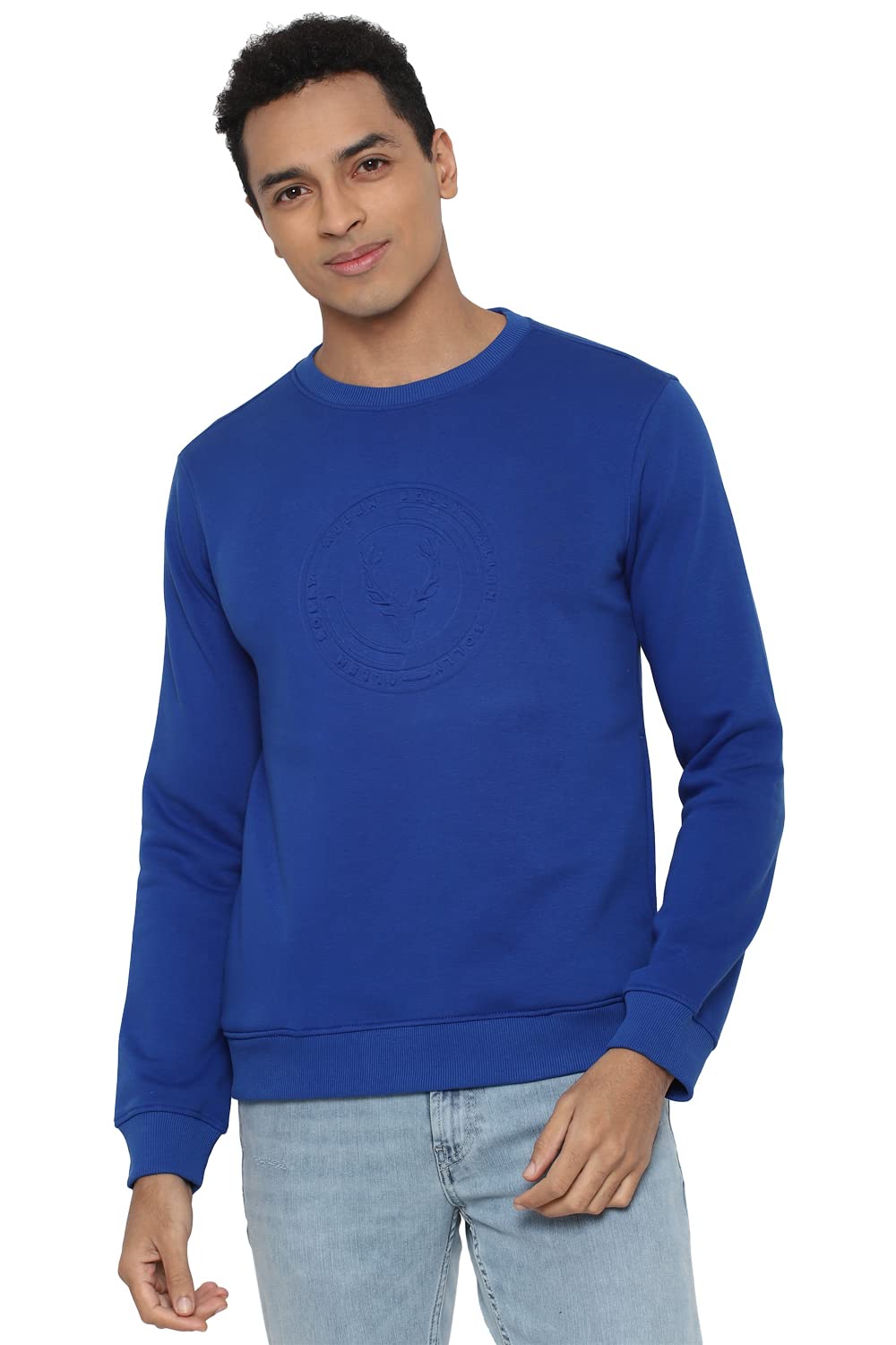 Allen Solly Men Regular Fit Solid T-Shirt