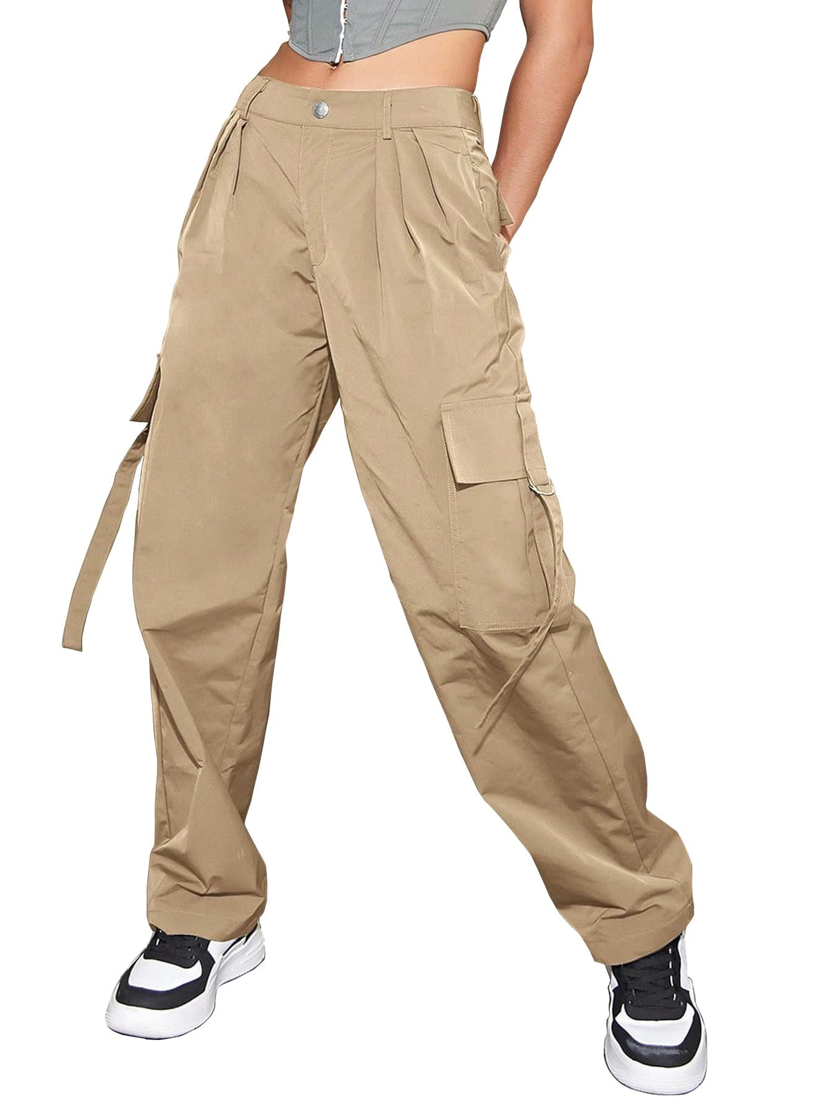 Shasmi Womens Regular Classic Design for Business and Formal Occasions (Mens Stretch Dress Pants 133_Chikku