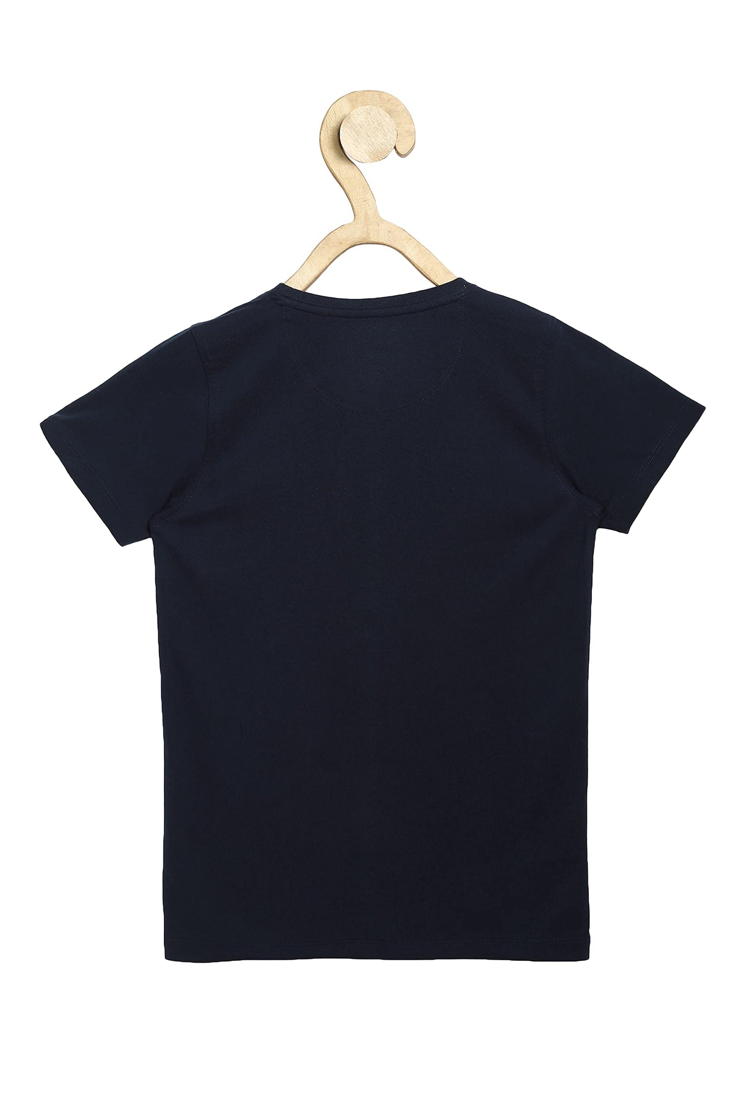 Allen Solly Boys Regular Fit Cotton Half Sleeve Short Sleeve Crew Neck T-Shirt