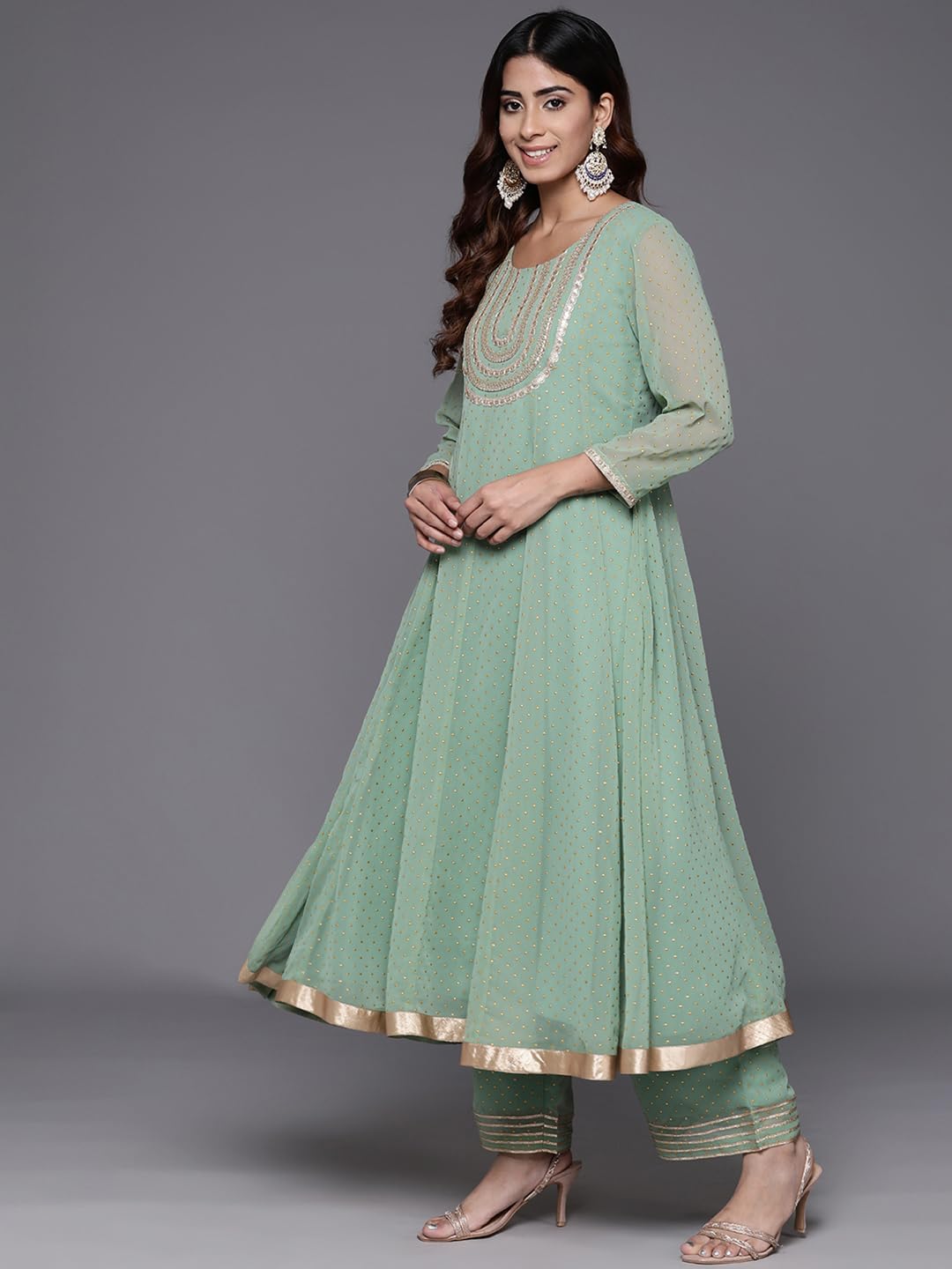 Varanga Women's Georgette Casual Dress