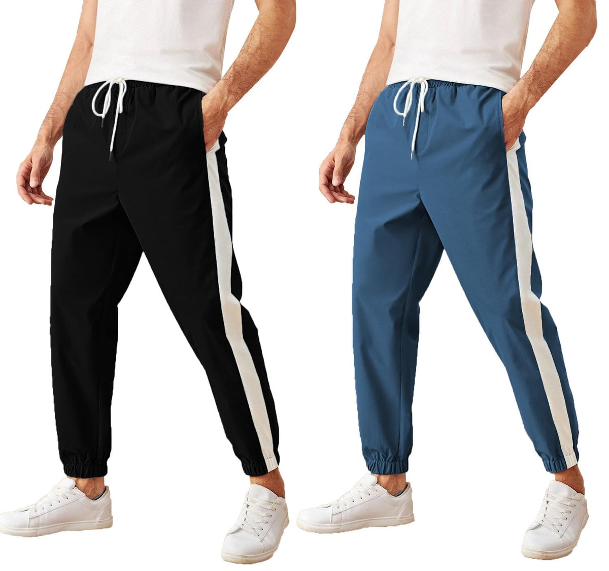 Lymio Track Pant For Men || Regular Fit || Track Pants || Full Elastic Jogger Track Pant || Available In Combo Pack Of 2 (Tp-01-