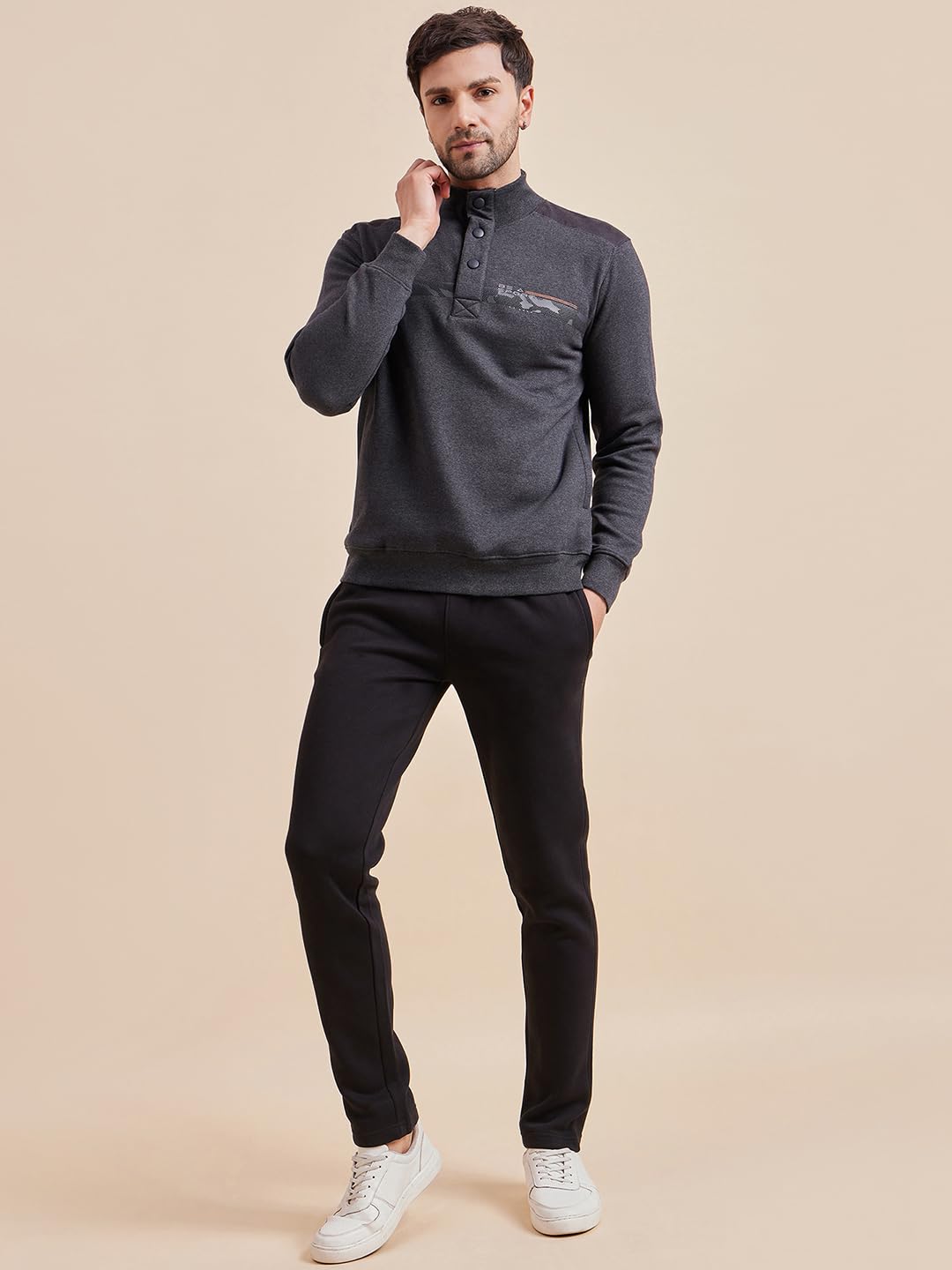 Sweet Dreams Men Solid Tracksuit