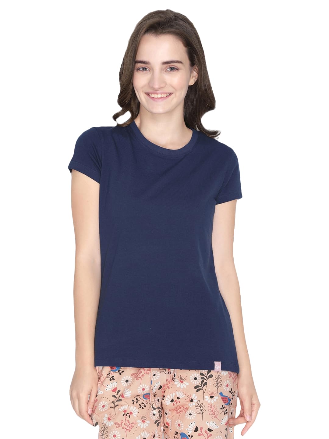 Lux Lyra WomenS Plain Regular Fit T-Shirt