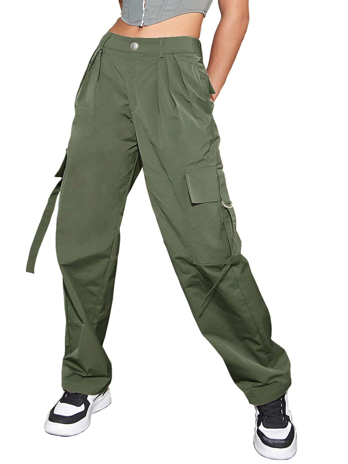 Shasmi Womens Regular Classic Design for Business and Formal Occasions (Mens Stretch Dress Pants 133_Mehandi Green