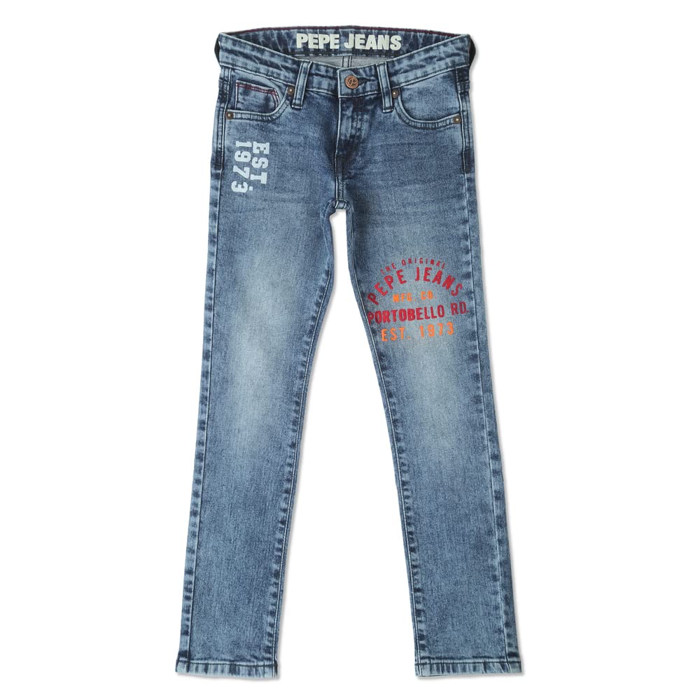 Pepe Jeans BoyS Slim Fit Jeans (Pb201946J67_Blue_16)
