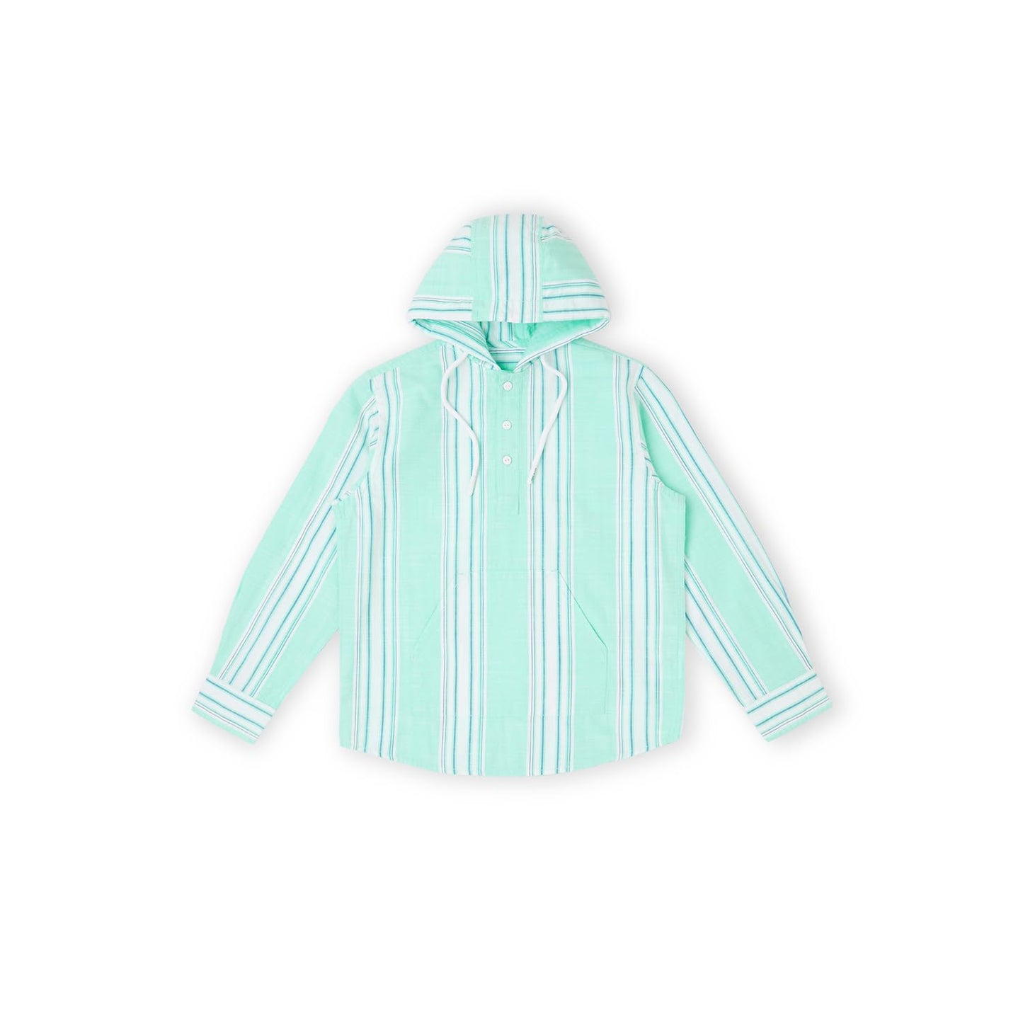 Pepe Jeans BoyS Striped Regular Fit Shirt (Pb302614_Aqua Blue