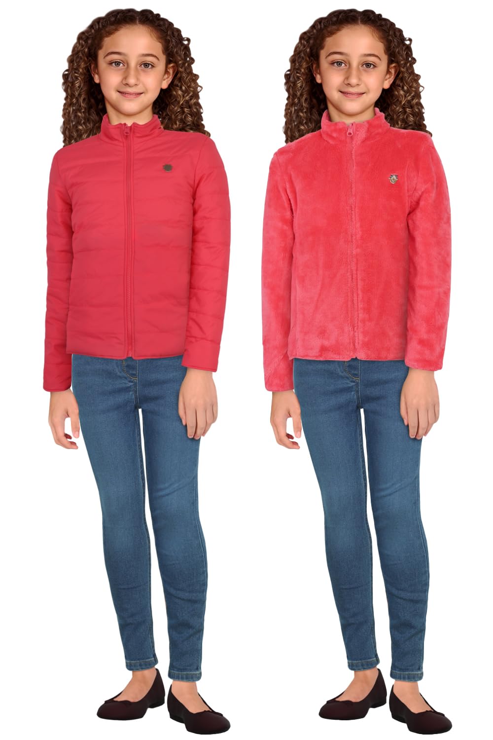 Allen Solly Girls Regular Fit Solid Jacket