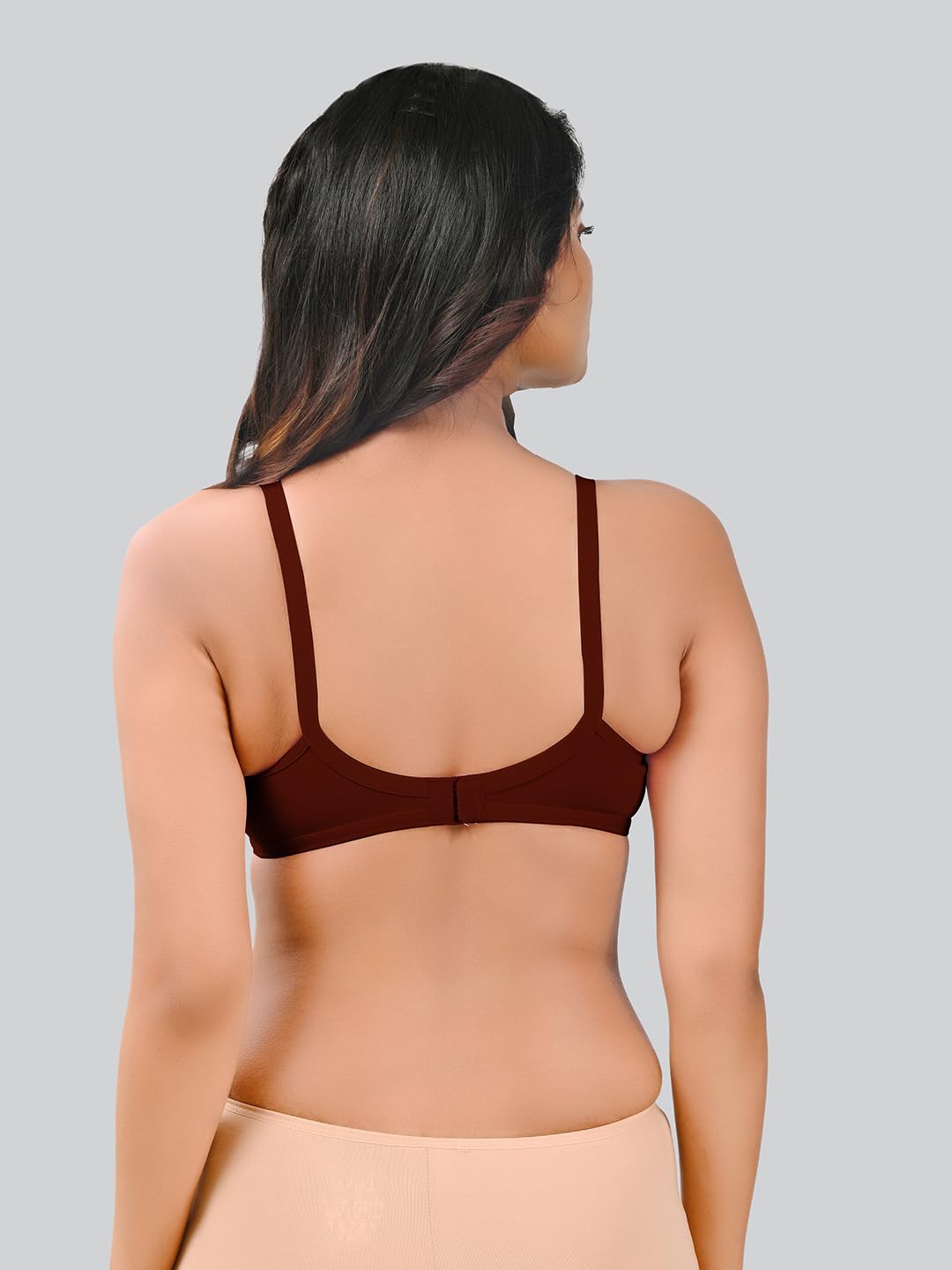 Lux Venus Full Coverage Paded Bra Maroon