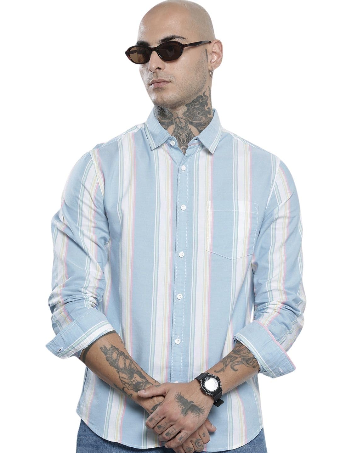 The Indian Garage Co Mens Slim Fit Shirt