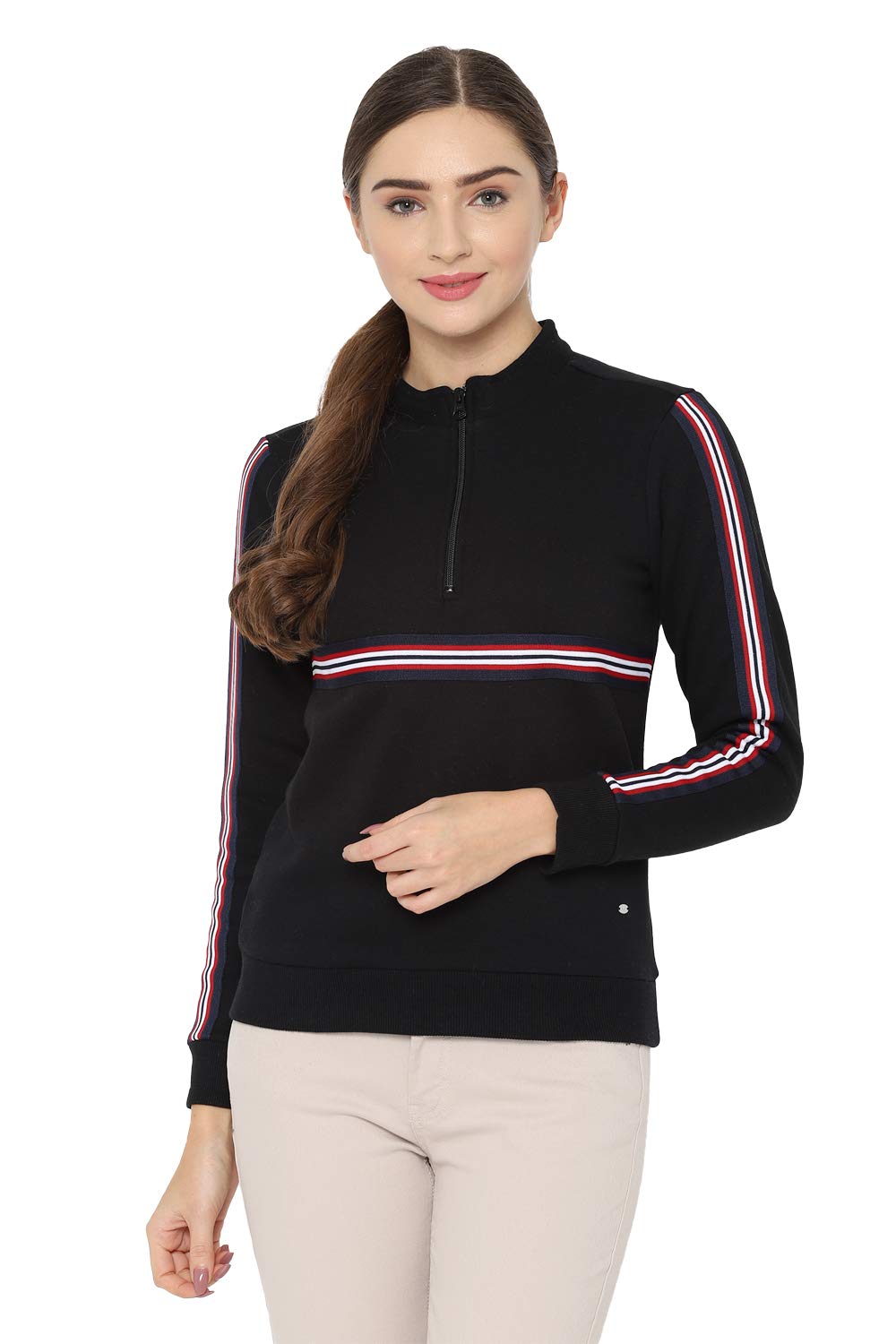 Allen Solly Women Striped T-Shirt