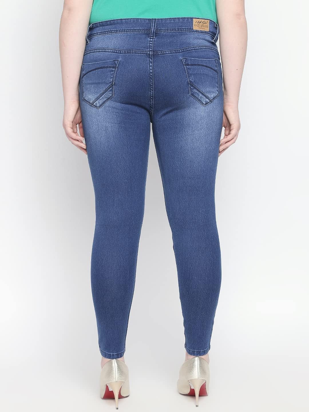 High Star WomenS Slim Jeans (Wdfprxl154_Blue