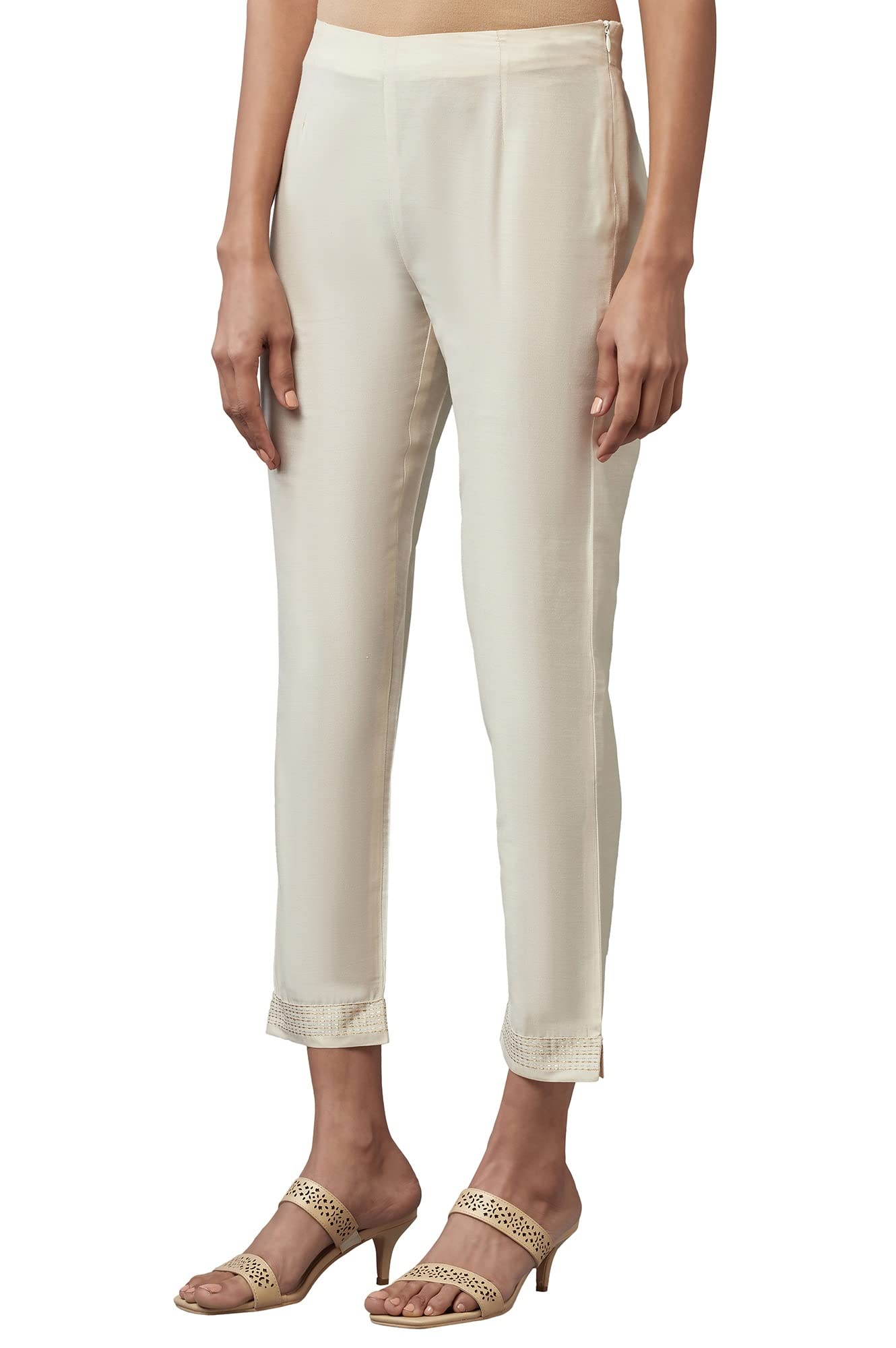 W for Woman W Strechable Slim Pants for Women | Trousers for Women