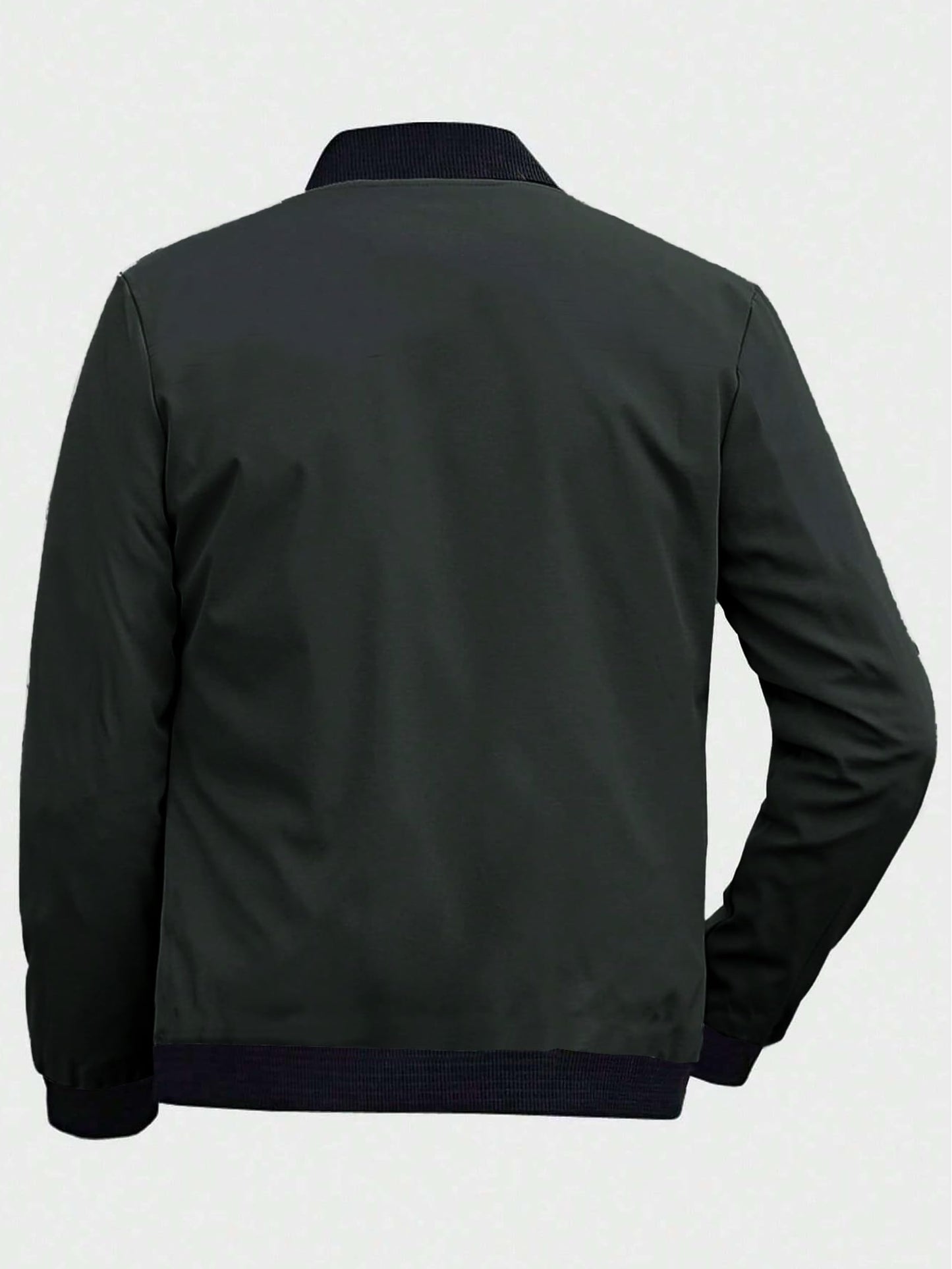 Noble Monk Bomber Jacket For Men | Mens Quilted Standard Length Jacket | Full Sleeve Mens Jacket