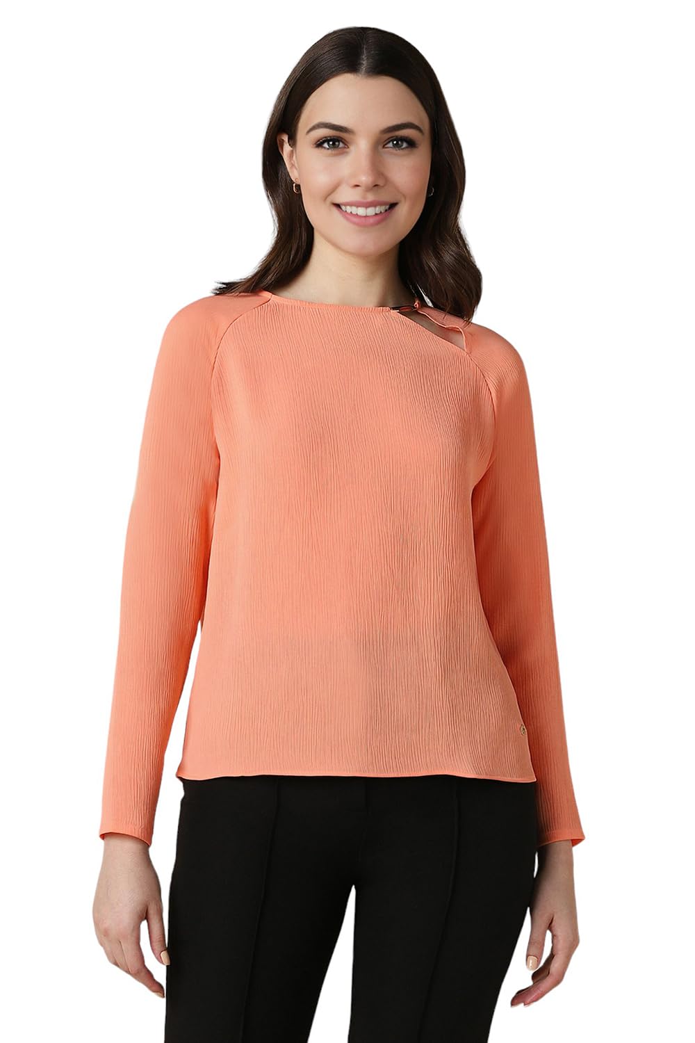 Allen Solly Women Solid Formal Shrug
