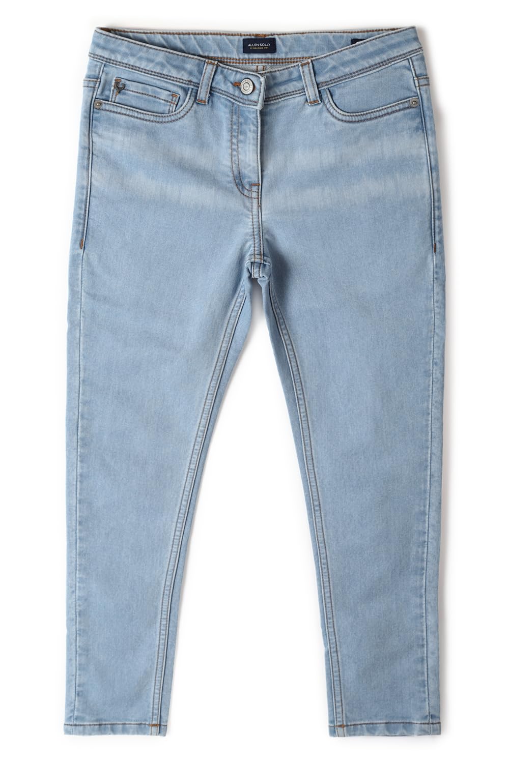 Allen Solly Girls Slim Fit Solid Jeans