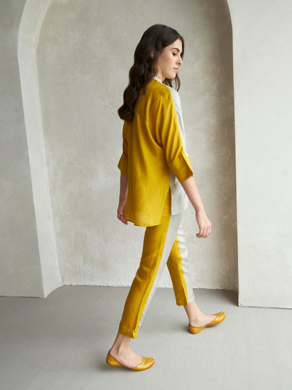 GoSriKi Women's Rayon Viscose Set, Grey, XL - Stylish Comfort in DHAIRYA GREY-GS Model