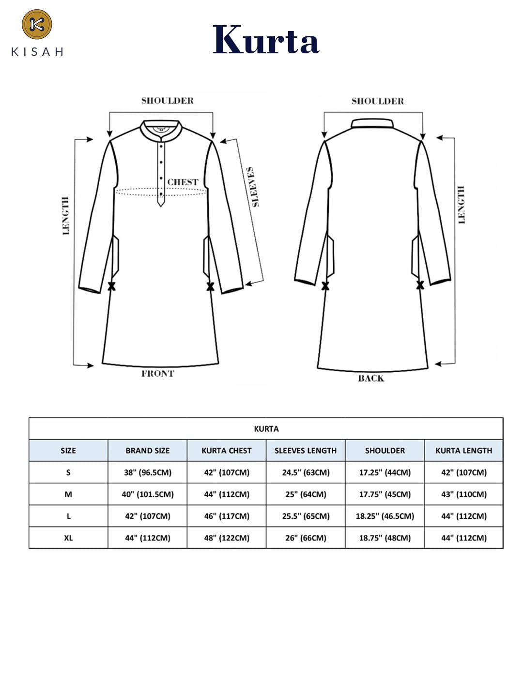 Kisah Men Sea Green Solid Straight Kurta Full Sleaves, Knee Length, Straight, Regular Fit, Mandarin Collar Ethnic Wear