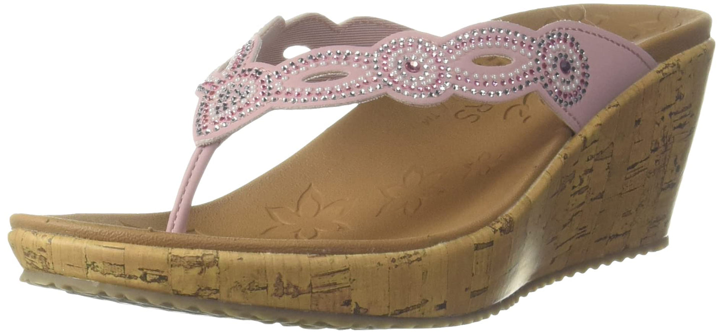Skechers Women Beverlee Happy Charmer Sandals & Floaters