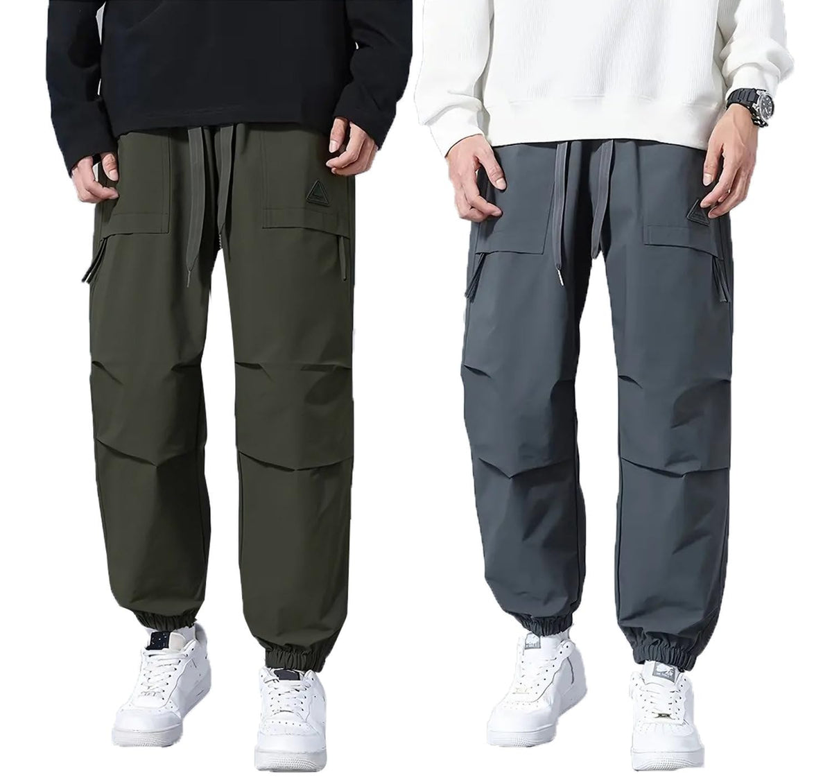 Lymio Track Pant For Men || Regular Fit || Track Pants || Full Elastic Jogger Track Pant || Available In Combo Pack Of 2 (Tp-55-