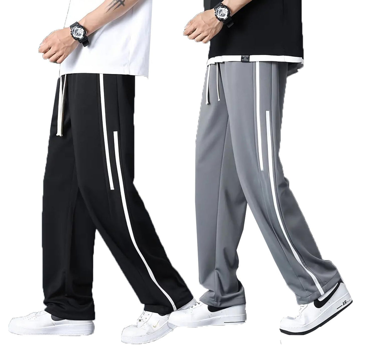 Lymio Track Pant For Men || Regular Fit || Track Pants || Full Elastic Jogger Track Pant || Available In Combo Pack Of 2 (Tp-34-