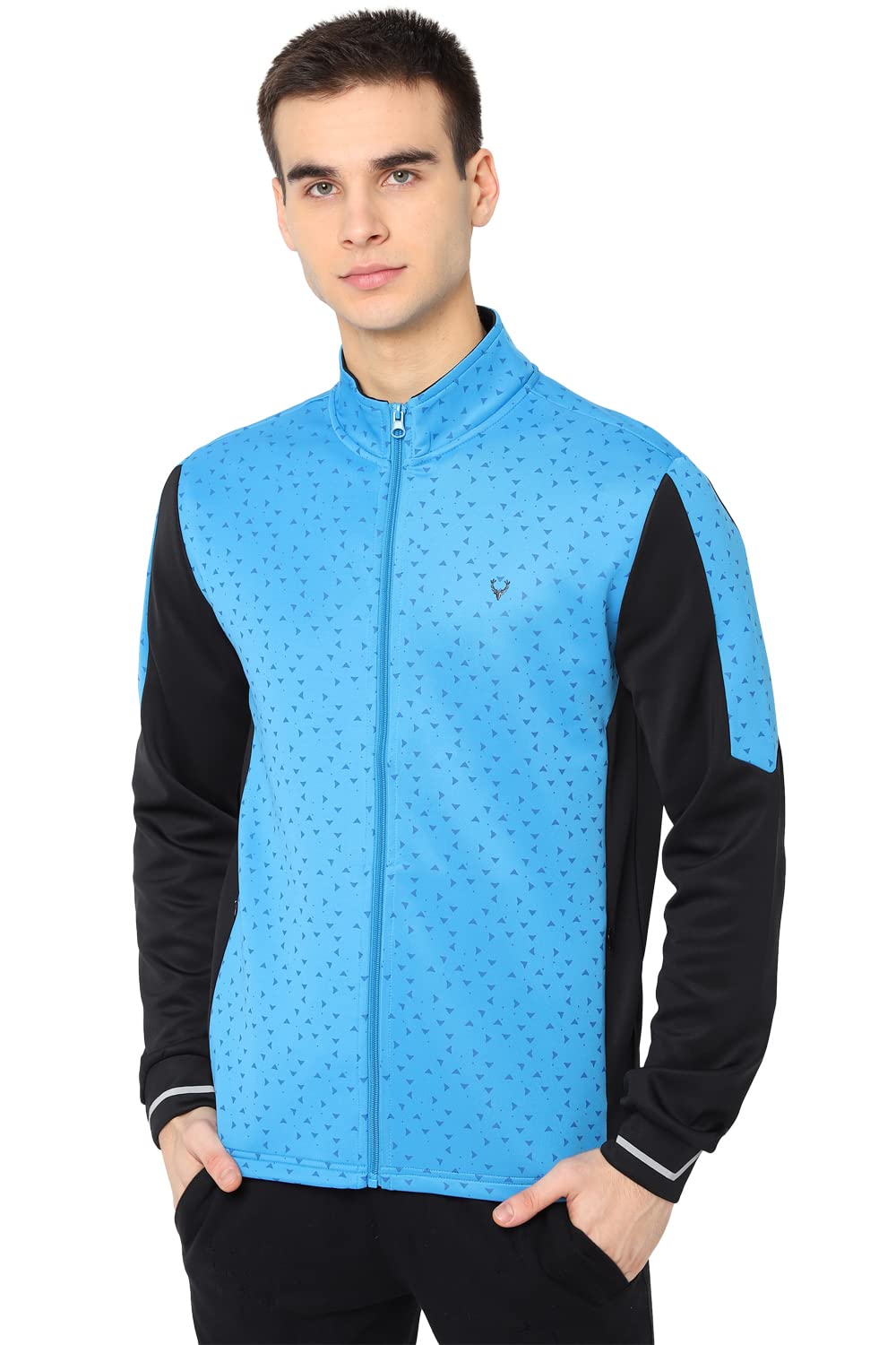 Allen Solly Men Printed Full Sleeve Hoodie
