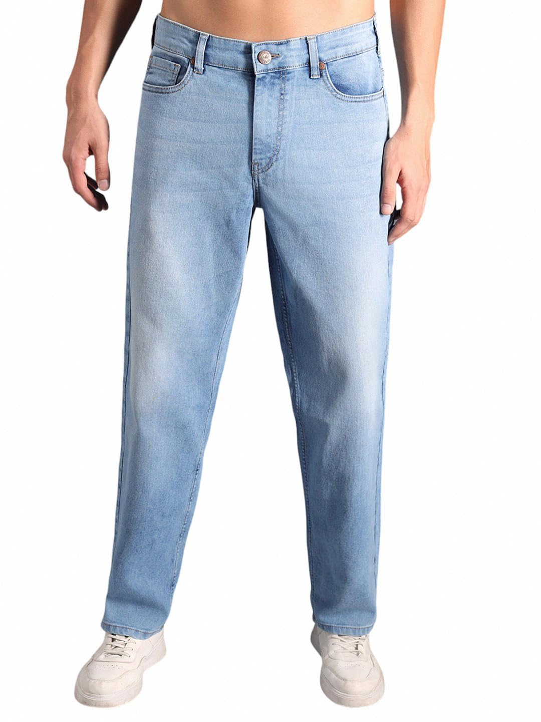 High Star MenS Regular Jeans (Hsmjns1889_Ig4_Blue_1